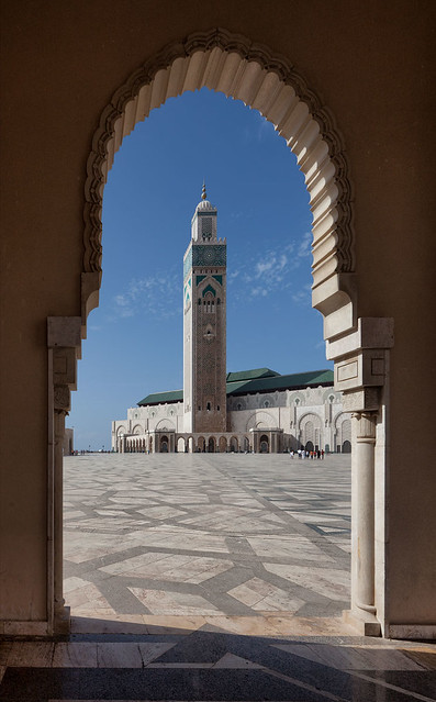 Mosquée Hassan II , Casablanca, Maroc