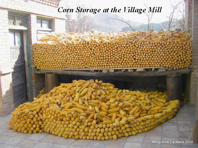 Corn Storage at the Village Mill
