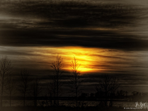 sunset ontario sepia hdr deseronto 1xp hdrsingleraw cans2s xdop pict2266