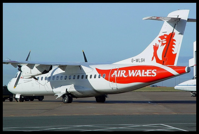 Air Wales - ATR 42-300 G-WLSH @ Cardiff