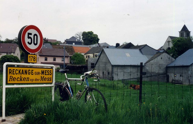 Reckange-sur-Mess -   Recken op der Mess, Luxembourg, May 1995
