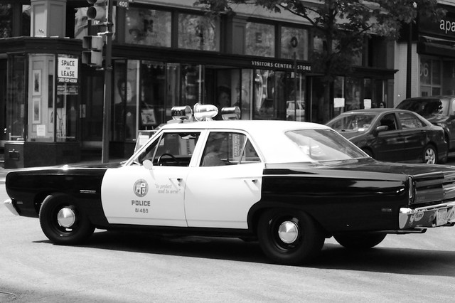 Vintage Police Car in Washington, DC