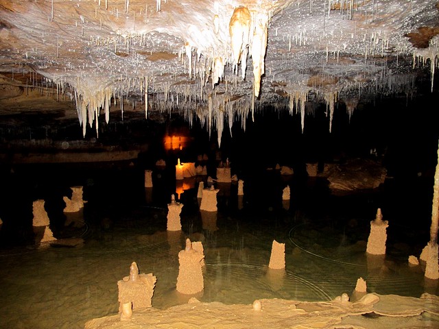 En una cueva de Urbasa.