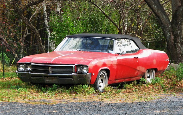 A 1969 BUICK SPECIAL CONVERTIBLE IN OCT 2010
