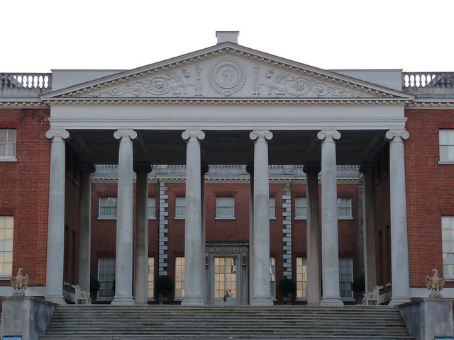 neoclassical portico of Osterley Park House
