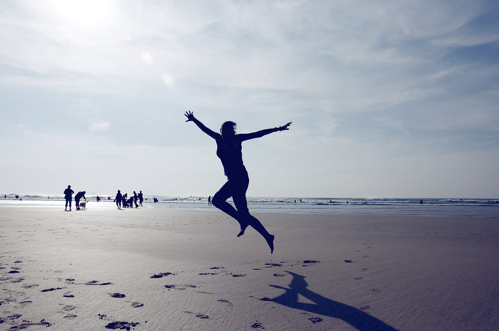 Jumpingly Jump For Joy | Kirsty, jumping about... evidently because of… | Flickr