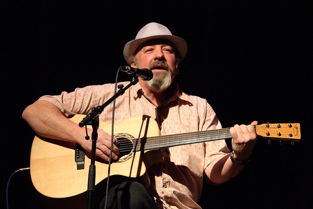 Steve Durr, singer/songwriter at the 2010 Anchorage Folk Festival