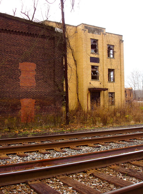 Office Building along the tracks
