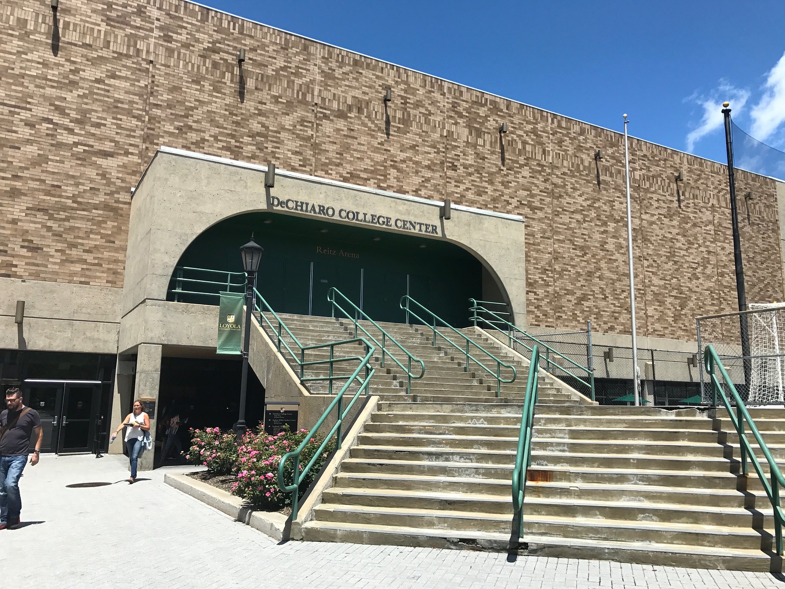 DeChiaro College Center/Reitz Arena, Loyola University Maryland, 4501 N. Charles Street, Baltimore, MD 21210