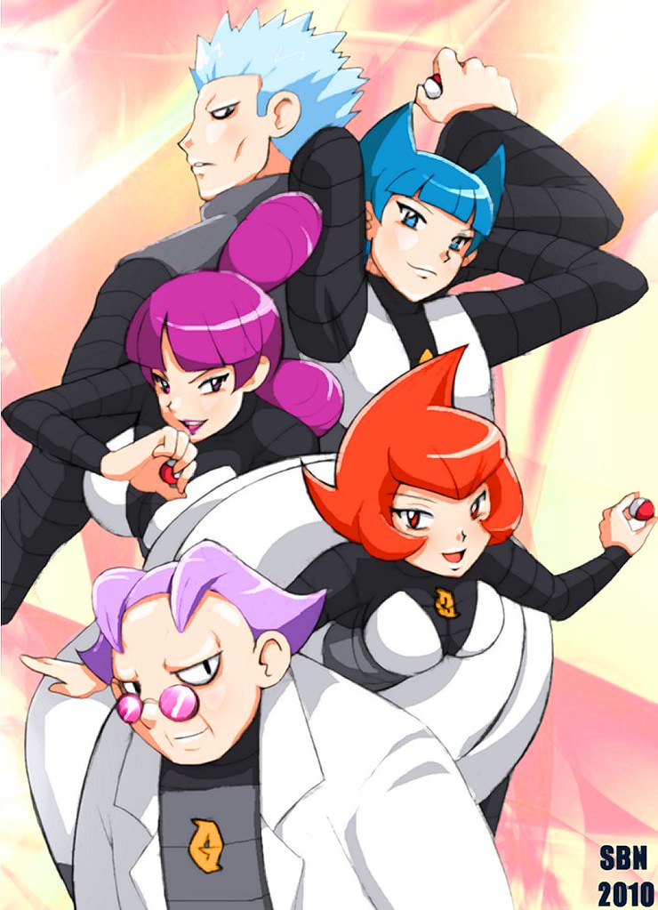 team galactic mars jupiter saturn pokemon fanart anime ginga pokémon cyrus ...