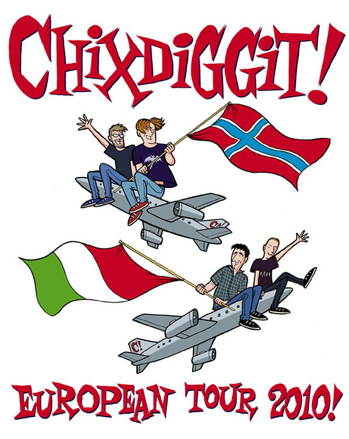 Chixdiggit! Euro-tour 2010