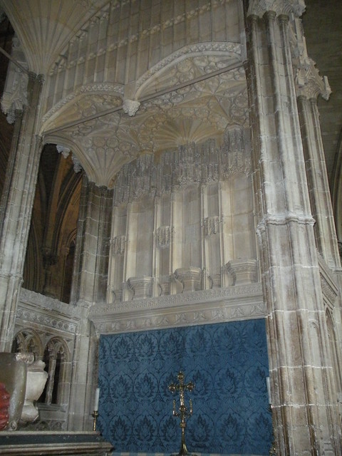 Detail from the chantry chapel of Cardinal Henry Beaufort