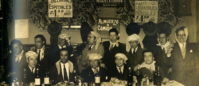 el bar Hercules en 1926, despedida de soltero de Tomas Lagos.