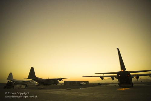 Hercules Aircraft at Kandahar, From CreativeCommonsPhoto