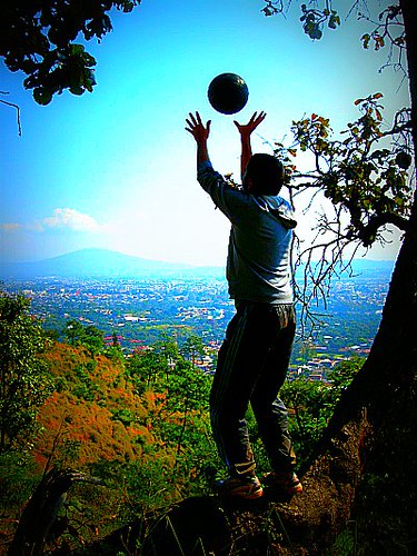 city amigos sports basketball landscape mexico jump view ride ciudad paisaje deporte salto pili michoacan throw mirador pelota balon uruapan compa lanzar lapilotatranshumant