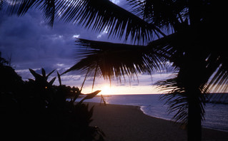 Sunset at the Dorado Beach Hotel