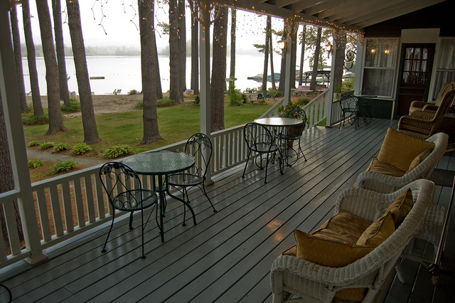 Final look at the Breakfast Porch