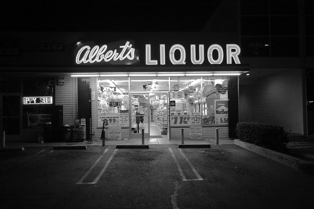 Albert's Liquor - Monochrome