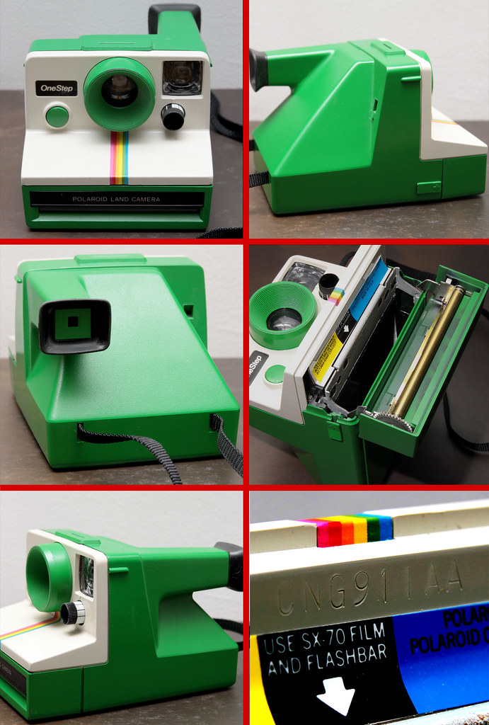 Nuestra compañía carne superávit Green Polaroid OneStep Rainbow | My Green Polaroid One Step … | Flickr
