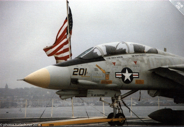 F-14 on the deck - 2