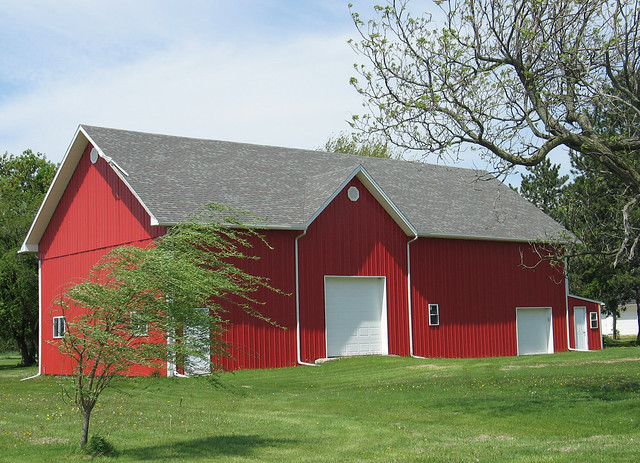 Barn near Sylvania, Ohio in Michigan