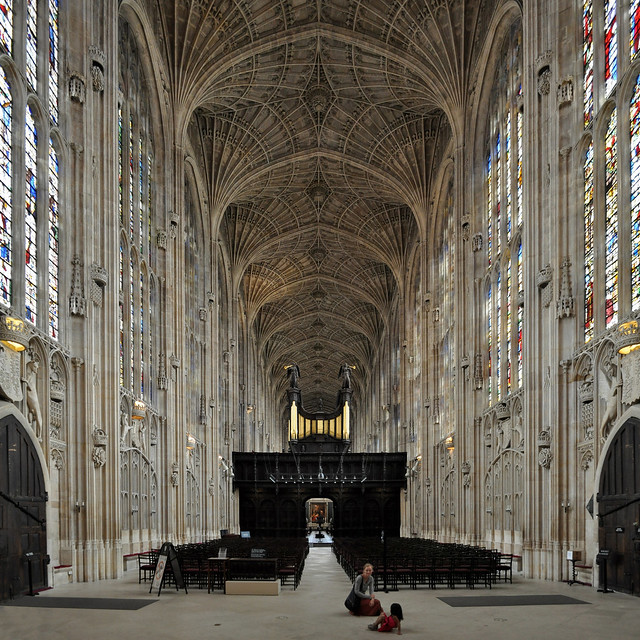 king's college chapel, cambridge 1446-1515.
