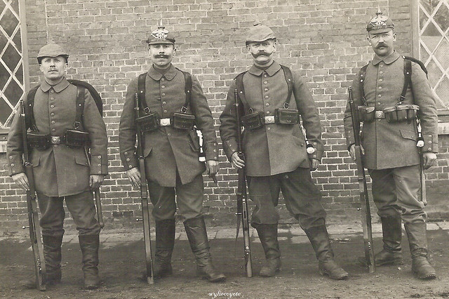 Unidentified group of Prussian soldiers.