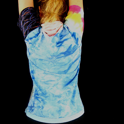 pink cowell neck mixed print t shirt#5IMG_3706 | by loop blau