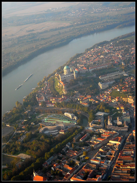 Esztergom Basilica aerial view