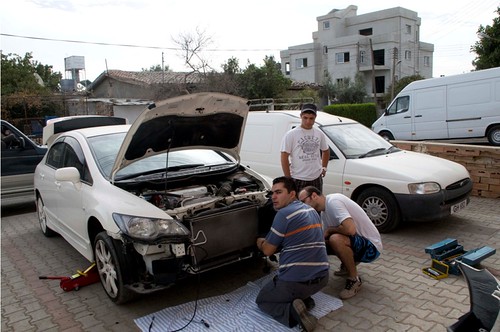 Backyard Special Intake System Installation to FD2 Civic Type-R | by Ergec