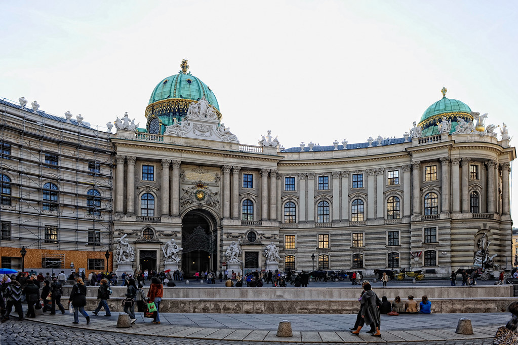 Wiener Hofburg Eingangsportal