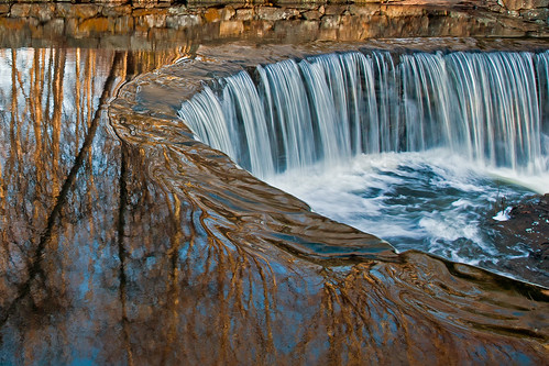 usa nature water reflections landscape waterfall connecticut ct serene southfordfallsstatepark southfordct