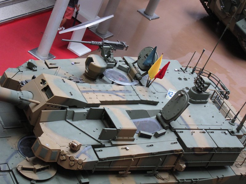 Turret of K2 Main Battle Tank