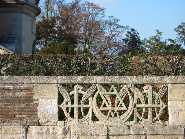 Balustrade ornaments of Anet castle