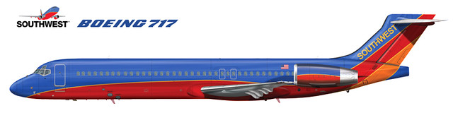Southwest Airlines Boeing 717