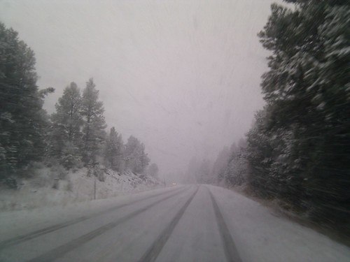 Snowing a lot on monitor pass | Mark Doliner | Flickr