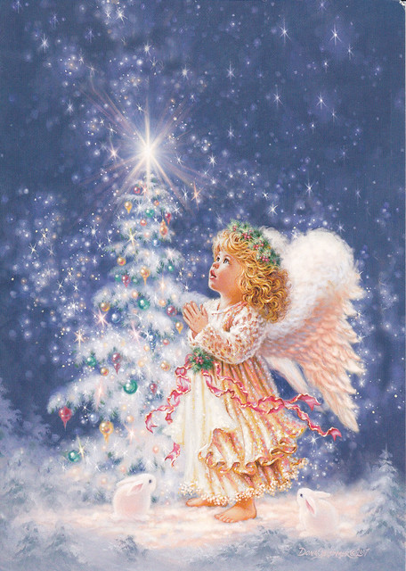 Christmas Angel Greeting Card