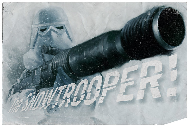 The Snowtrooper Illustrated Card