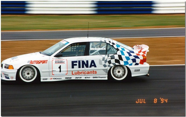 Jo Winkelhock BMW Touring Car.1994 BTCC GP Silverstone