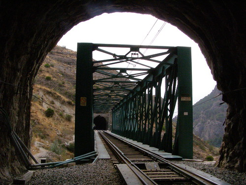 bridge españa andalucía spain track rail railway tunnel andalucia espana most andalusia tunel elchorro tory renfe alora kolej hiszpania andaluzja álora
