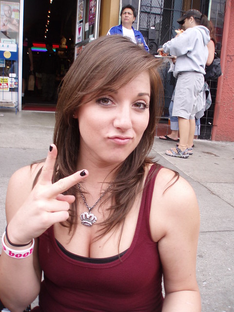BEAUTIFUL BAD GIRL ! ~ CASTRO STREET FAIR 2010 !  (safe photo)