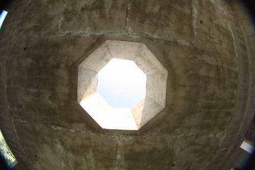 house concrete skylight ceiling fisheye earthsheltered belomo terradome concretehouse earthhome concretehome belomo8mm