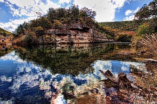 park camping autumn reflection nature water landscape fishing pond texas hdr lostmaples vanderpool lostmaplesstatenaturalarea canont1i