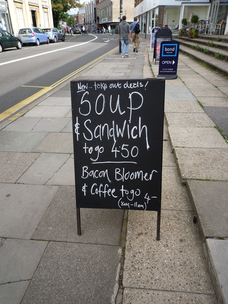 canteen soup & sandwich to go | a bacon bloomer does sound n… | Flickr