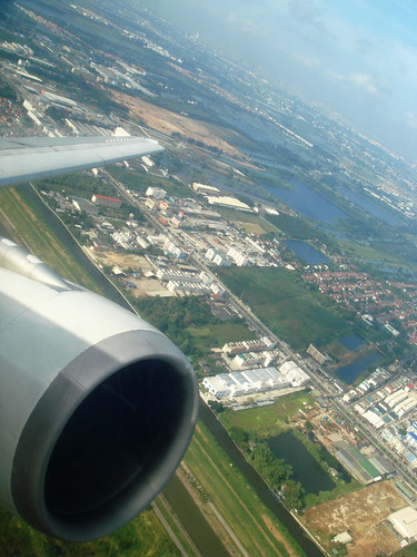 window flying airport view bangkok seat flight wing engine airbus takeoff thaiairways a300600 suvarnabhumi