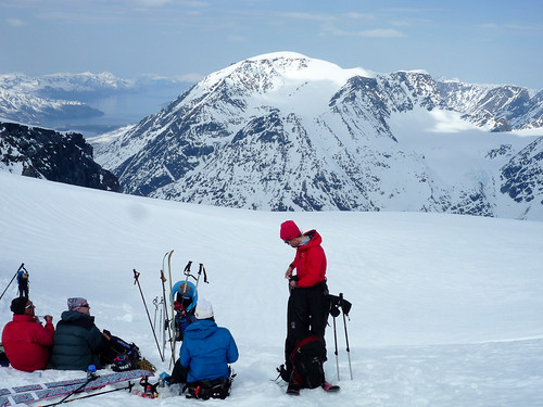 mountain norway view fjord ivar anja troms alpineskiing fugldalsbreen fugldalsfjellet1686