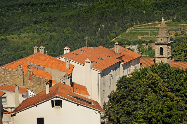Croatia - Istria - Motovun buildings