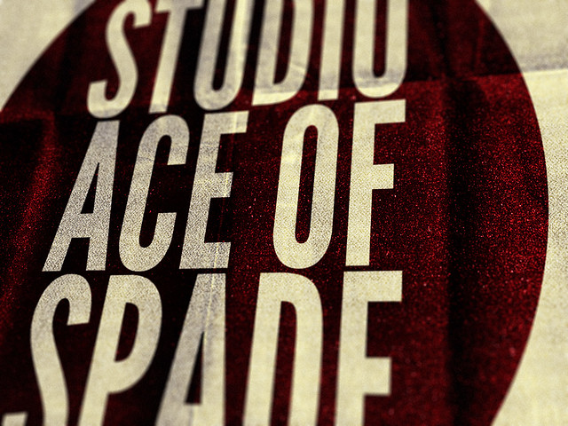 Studio Ace of Spade - Monthly poster series - October 2010 - Detail