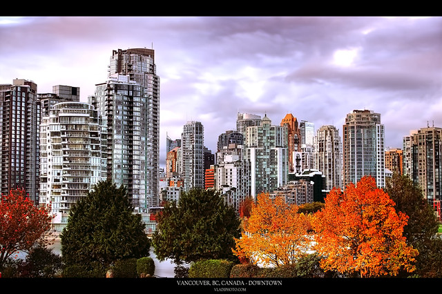 Vancouver, Canada - Fall Panorama
