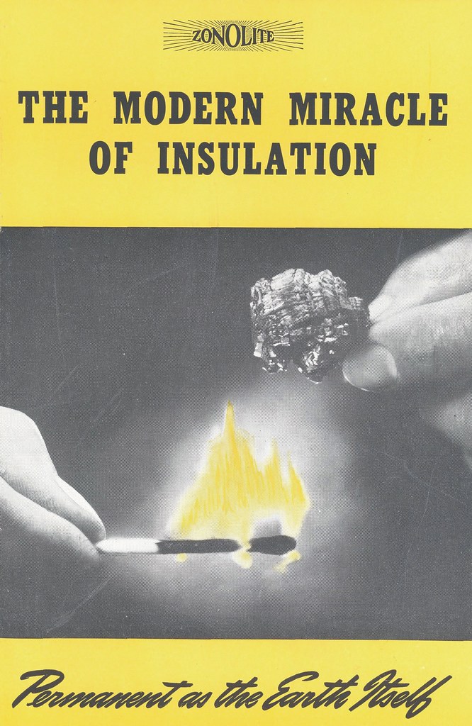 Zonolite Modern Miracle Insulation Ad Cover, Cover of an ea…